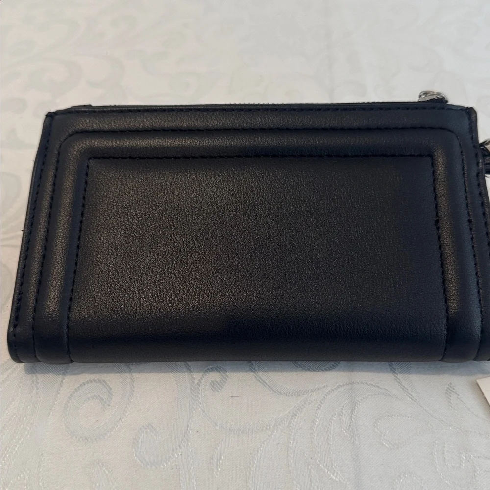 Steve Madden Black Wristlet Wallet